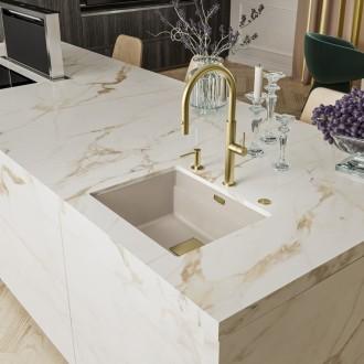 Смеситель кухонный Franke Pescara J PVD (115.0741.697) золотой