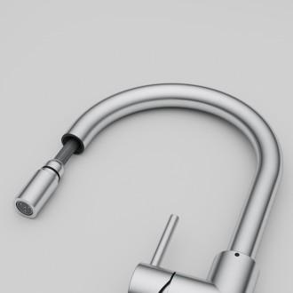 Змішувач кухонний Franke Smart Glenda J (115.0747.474) нержавіюча сталь