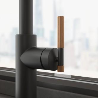 Змішувач кухонний Franke Maris Stripes U (115.0747.677) bi-matte black/copper