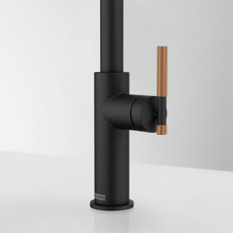 Змішувач кухонний Franke Maris Stripes U (115.0747.677) bi-matte black/copper