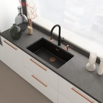 Змішувач кухонний Franke Maris Stripes J (115.0747.674) bi-matte black/copper