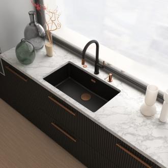 Змішувач кухонний Franke Maris Stripes J (115.0747.674) bi-matte black/copper