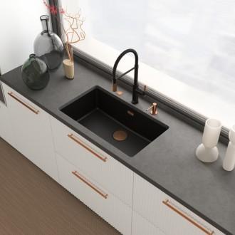 Змішувач кухонний Franke Maris Stripes Semi Pro (115.0747.680) bi-matte black/copper